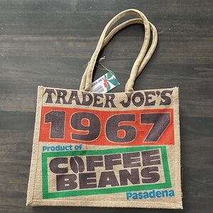 Trader Joe’s Jute Coffee Beans Tote